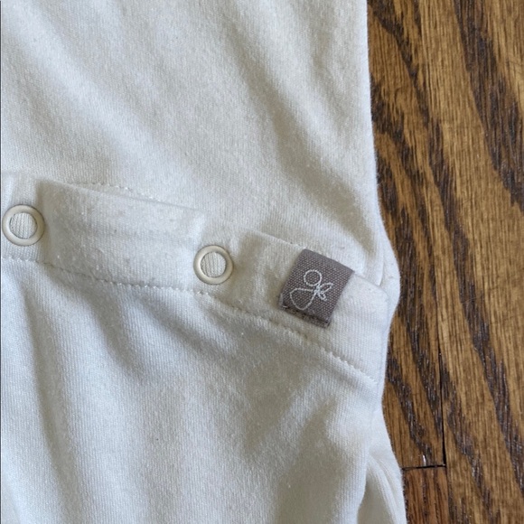 Cream Goumi viscose made from bamboo and organic cotton sleep&play footie, 3-6M - Picture 10 of 16